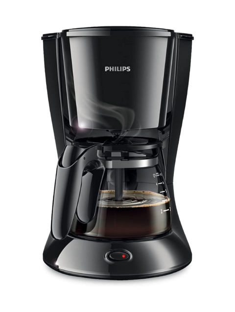 PHILIPS-Drip-Coffee-Maker-HD7432-20-0.6-L-Ideal-for-2-7-cups-750W-Black-Medium