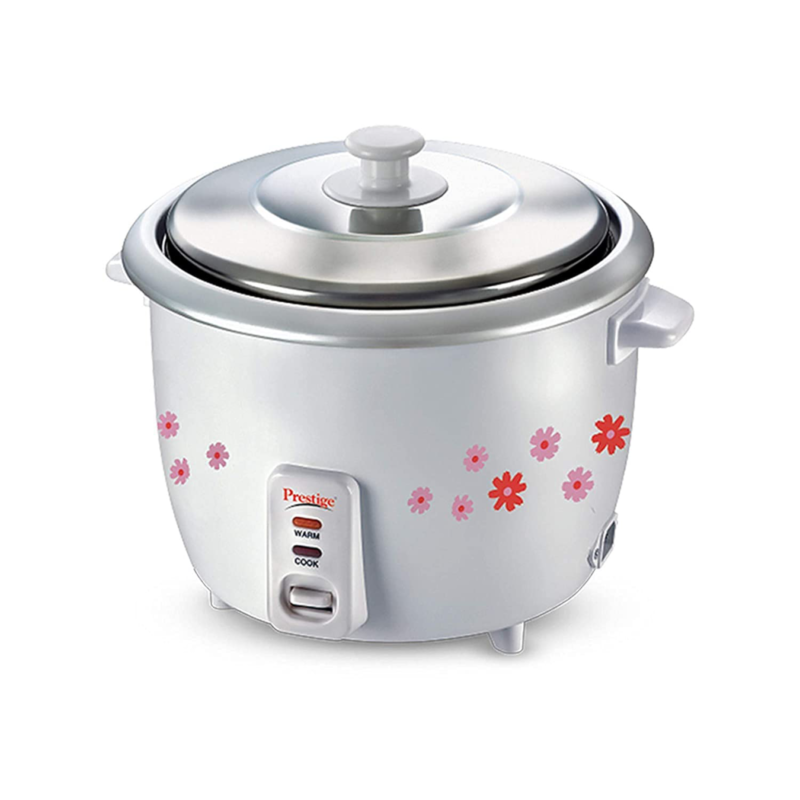 Prestige-1.8-Litres-Electric-Rice-Cooker-PRWO-1.8-Litres-Grey-White-700-Watt