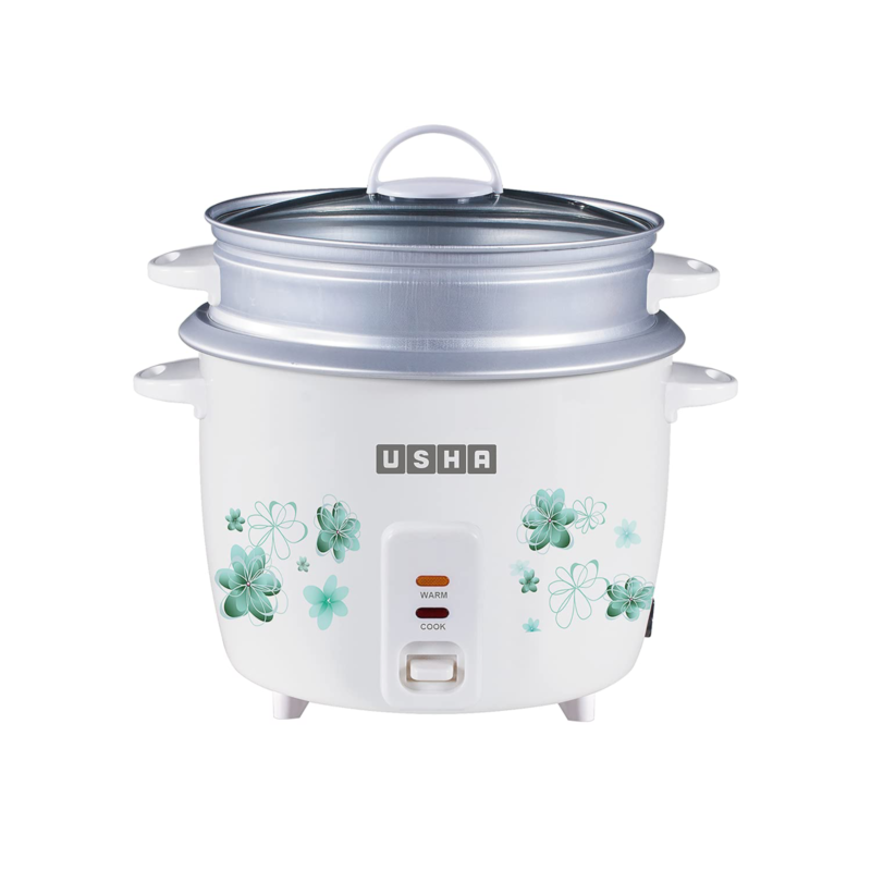 USHA-RC18GS2-Steamer-700-Watt-Automatic-Rice-Cooker-1.8-Litres