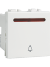 Havells Coral 6A mega bell push switch with indicator