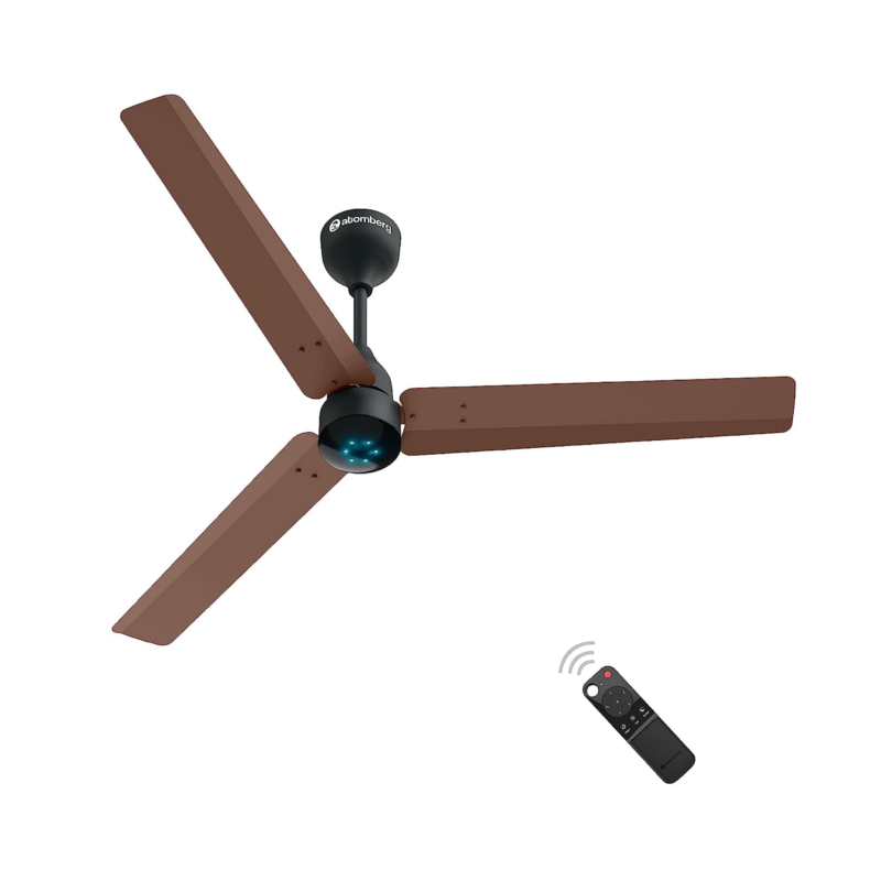 Atomberg-Renesa-Matt-Brown-Black 1200mm Ceiling Fan