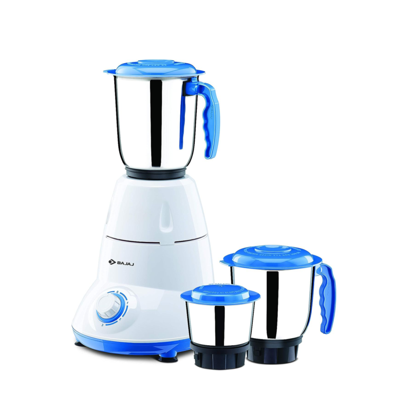 Bajaj-Bravo-Dlx-500-Watt-Mixer-Grinder-White-BLUE