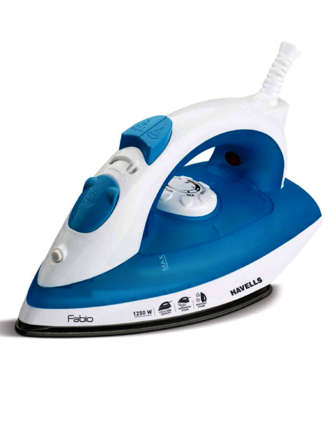 HAVELLS-Fabio-1250-W-Steam-Iron-with-Teflon-Coated-Sole-Plate-Blue