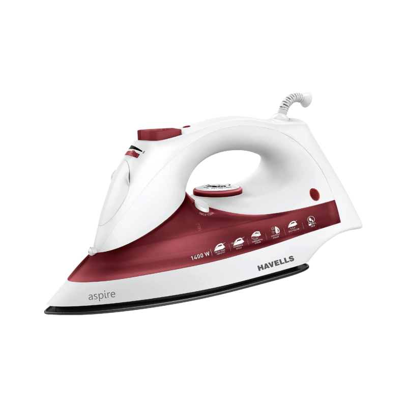 Havells-Aspire-1400-Watt-Steam-Iron-Press-with-Precision-Tip-Sole-Plate-Re