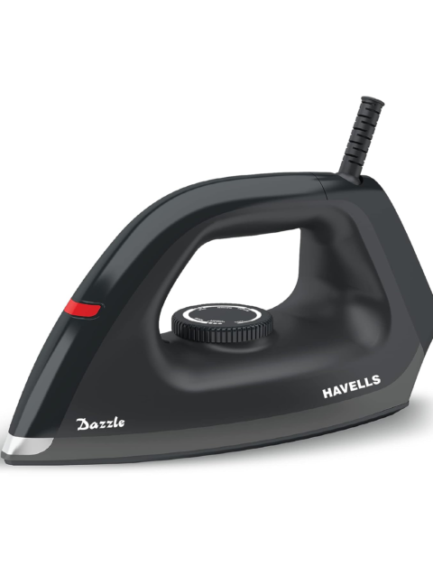 Havells-Dazzle-1100W-Dry-Iron-Press-Black