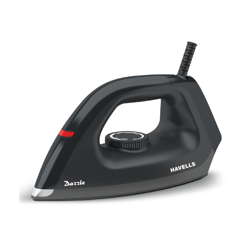 Havells-Dazzle-1100W-Dry-Iron-Press-Black