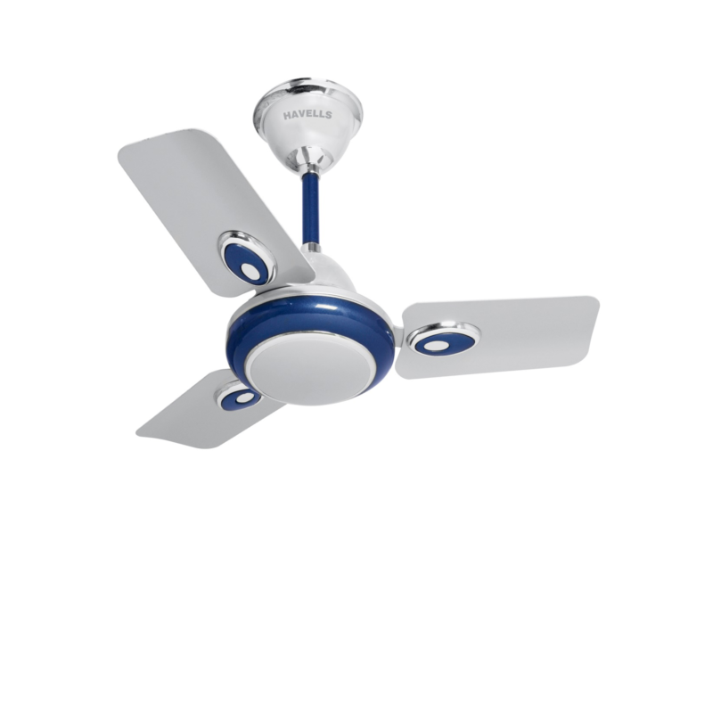 Havells-Fusion-Sweep-Silver-blue-600mm Ceiling fan