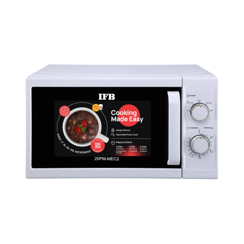 IFB-20-Litre-Solo-Microwave-Oven-20PM-MEC2-White