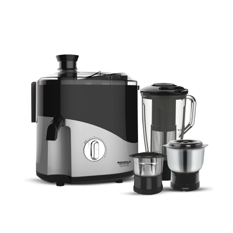 Maharaja-Whiteline-550-Watt-Juicer-Mixer-Grinder-with-3-Jars