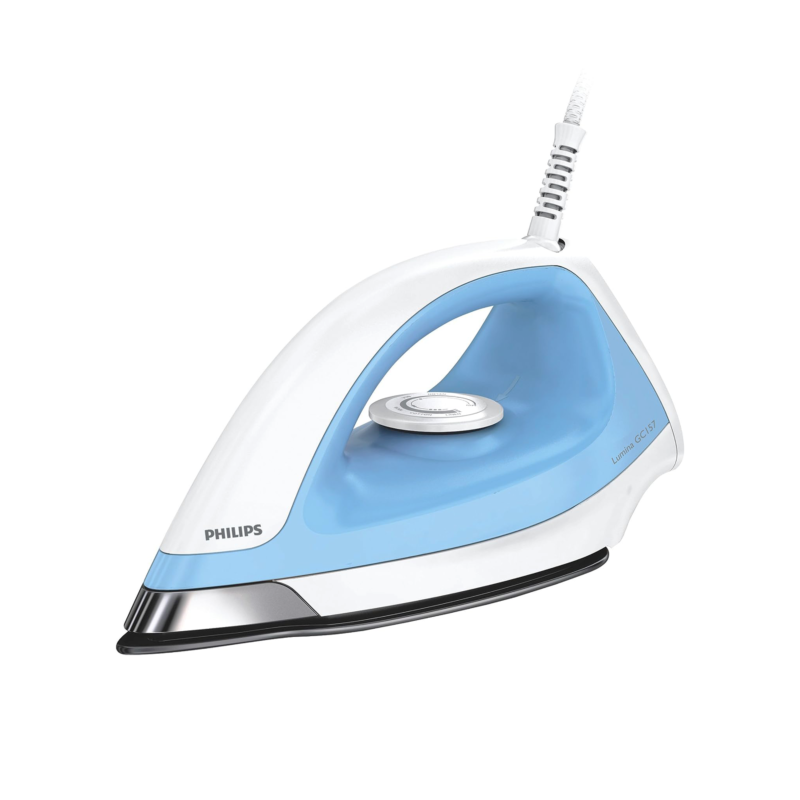 Philips-GC157-02-1100-Watt-Dry-Iron-White-Blue