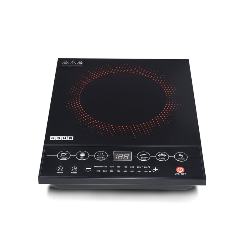 Usha-Cookjoy-Cj1600Wpc-1600-Watt-Induction-Cooktop-Black-Sealed-1-Burner