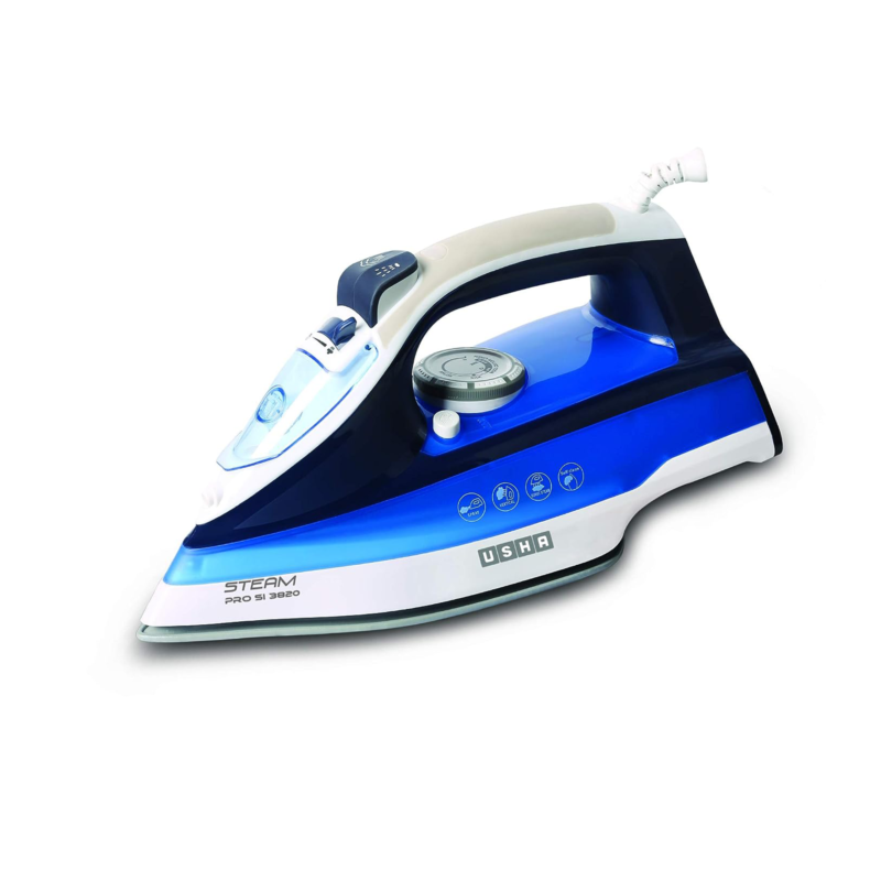 Usha-Steam-Pro-SI-3820-Steam-Iron-2000-W-with-Ceramic-Soleplate-Blue